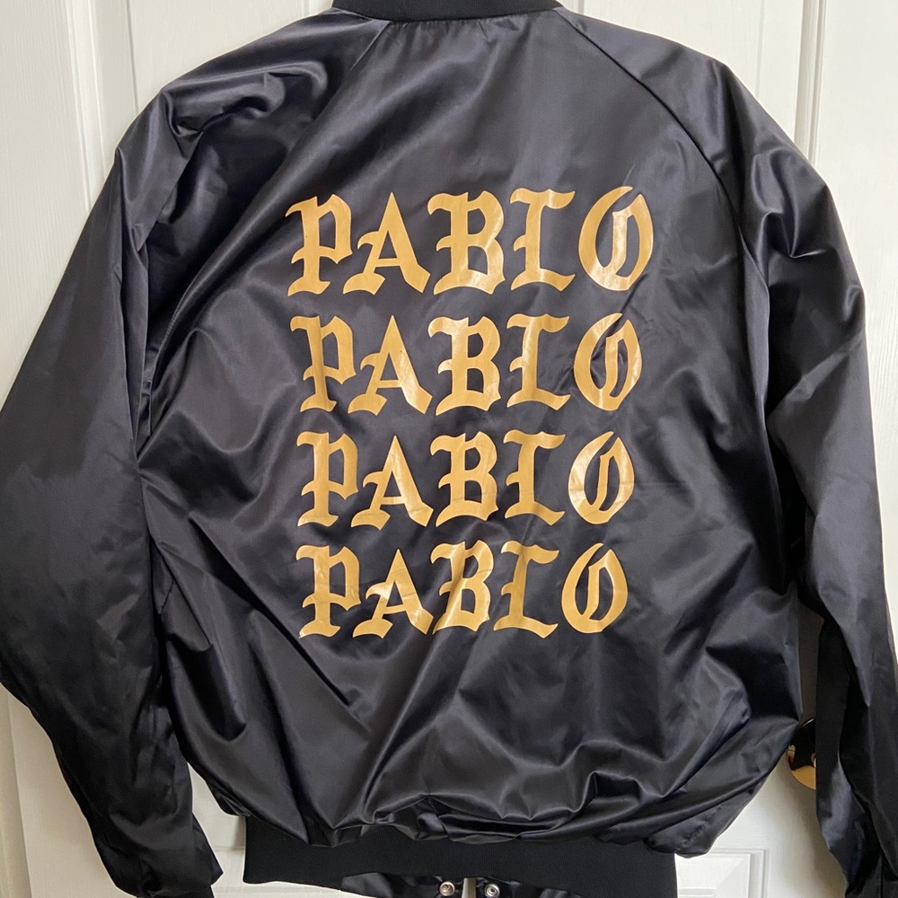 Authentic Kanye West Pablo Bomber Jacket